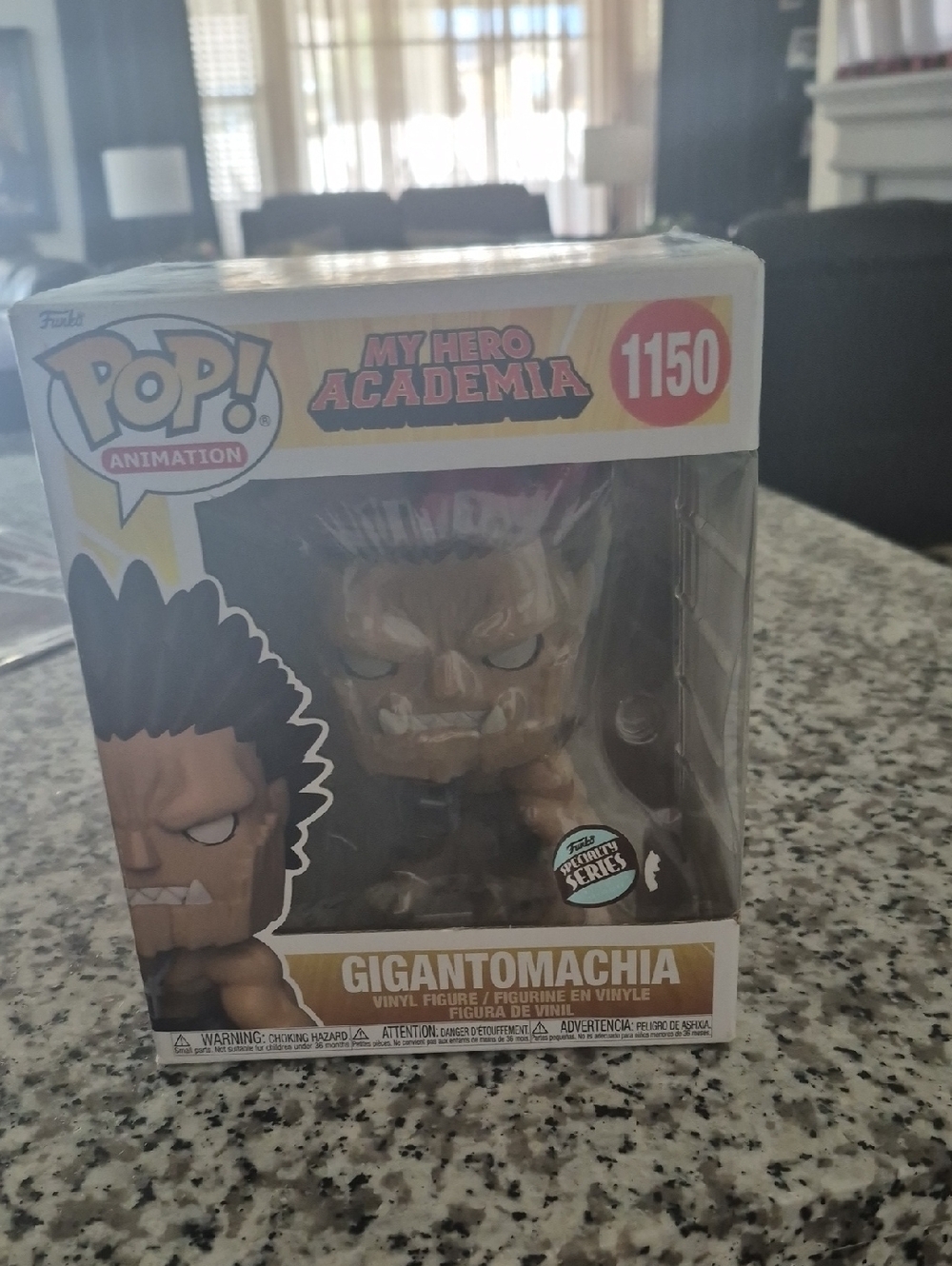 Funko Pop! Animation My Hero Academia Gigantomachia - Brown and Black
